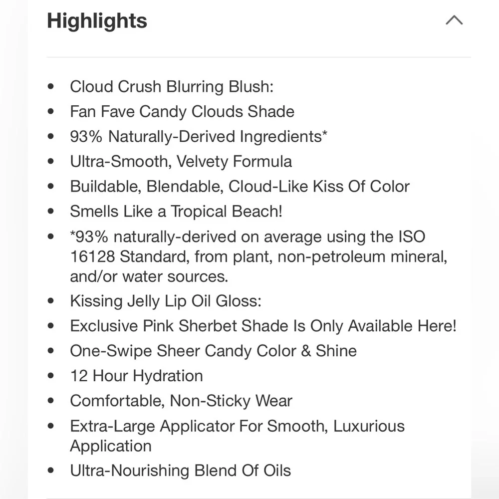 Too Faced Dream A Little Dream (Kissing Jelly + Cloud Crush) Limited Edition